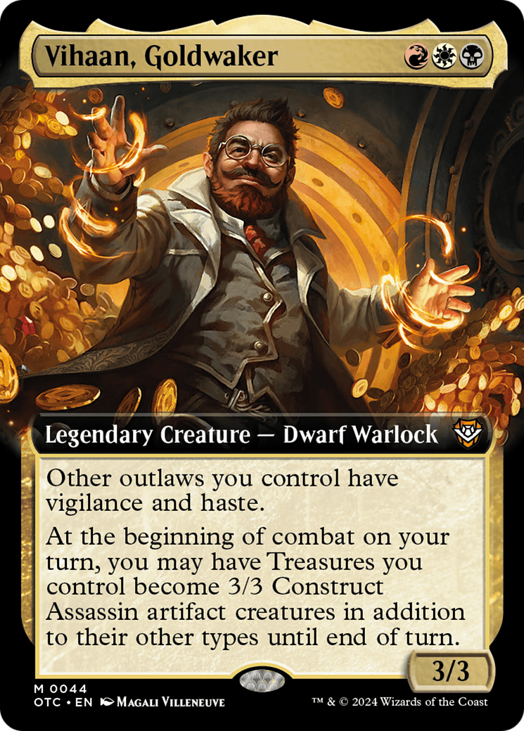 Vihaan, Goldwaker (Extended Art) [Outlaws of Thunder Junction Commander] | Exor Games New Glasgow