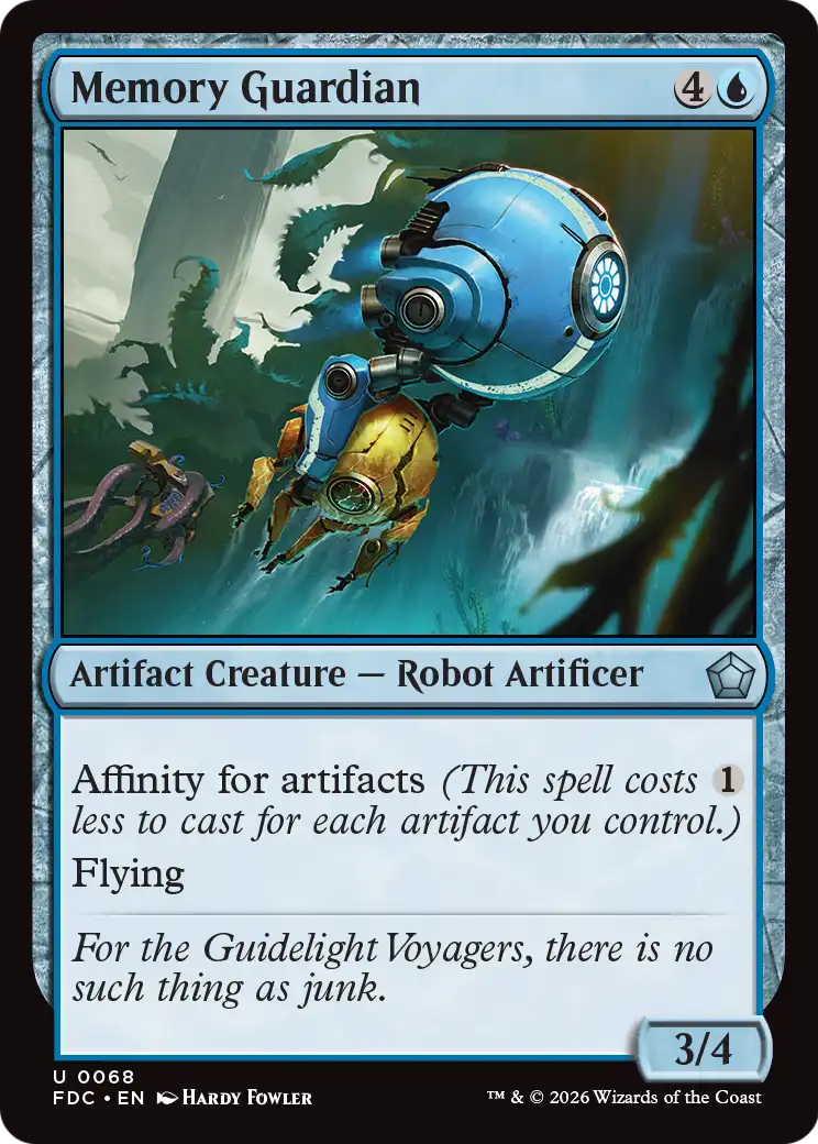 Memory Guardian [Foundations Commander] | Exor Games New Glasgow