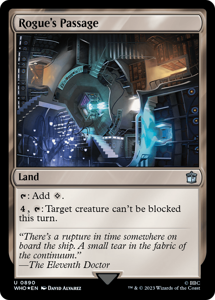 Rogue's Passage (Surge Foil) [Doctor Who] | Exor Games New Glasgow