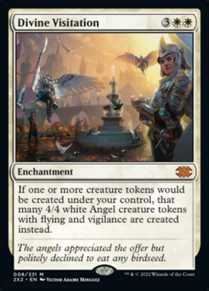 Divine Visitation [Double Masters 2022] | Exor Games New Glasgow