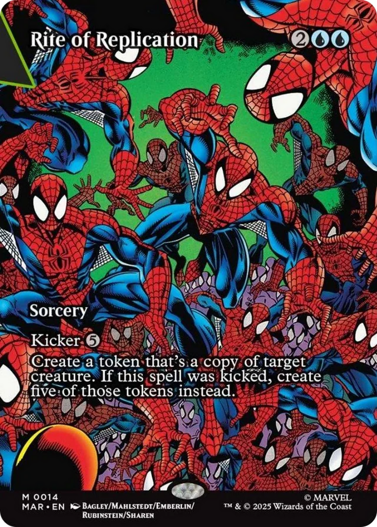 Rite of Replication (Borderless) [Marvel's Spider-Man: Eternal-Legal] | Exor Games New Glasgow