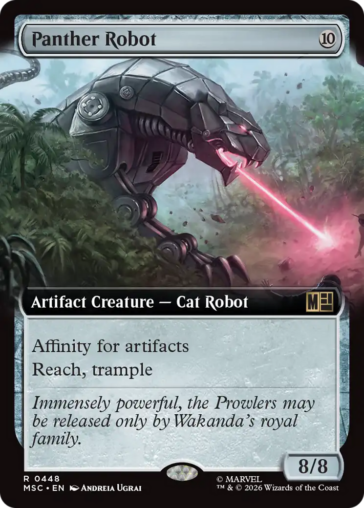Panther Robot (Extended Art) [Marvel Super Heroes Commander] | Exor Games New Glasgow