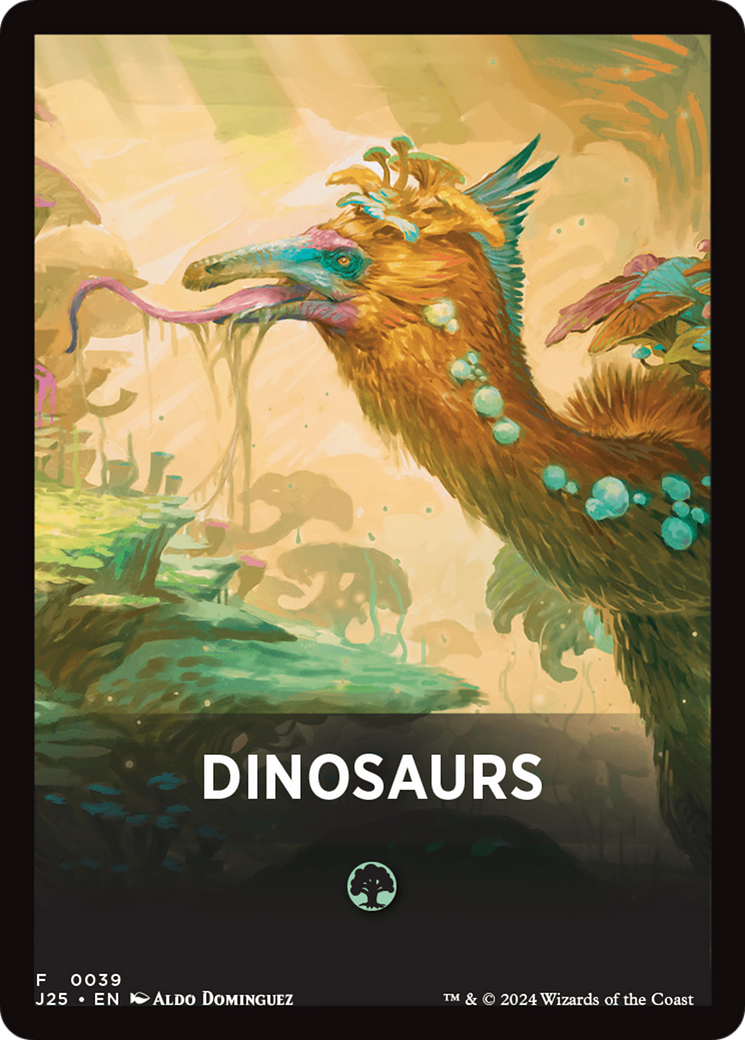 Dinosaurs Theme Card [Foundations Jumpstart Front Cards] | Exor Games New Glasgow