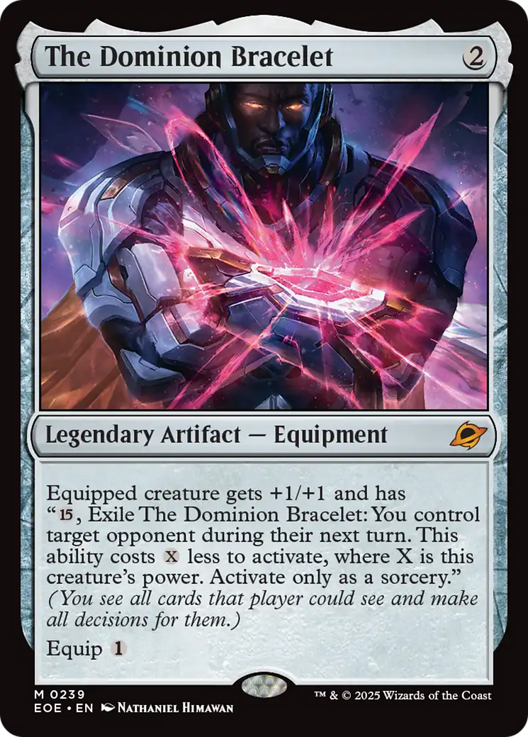 The Dominion Bracelet [Edge of Eternities] | Exor Games New Glasgow