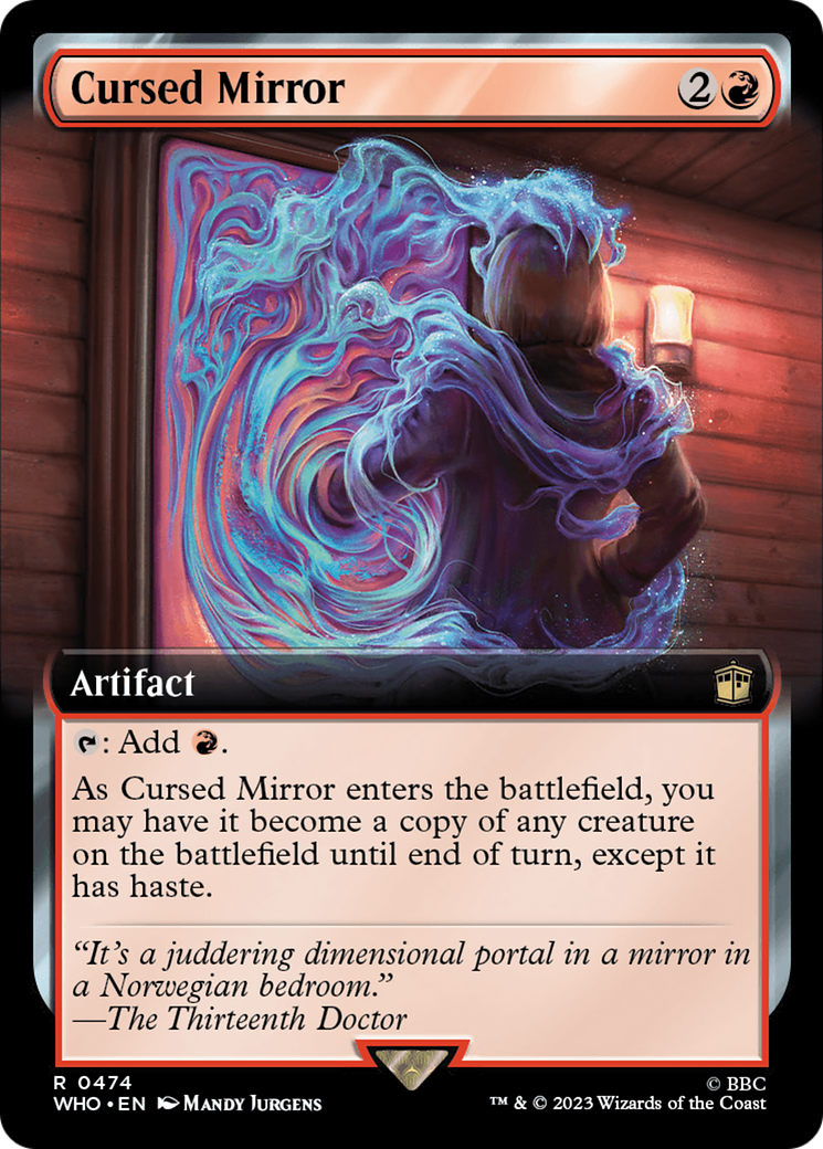 Cursed Mirror (Extended Art) [Doctor Who] | Exor Games New Glasgow