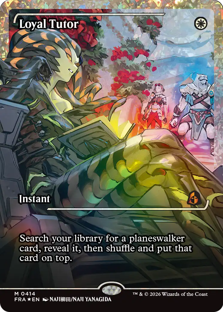 Loyal Tutor (Showcase) (Fracture Foil) [Reality Fracture] | Exor Games New Glasgow