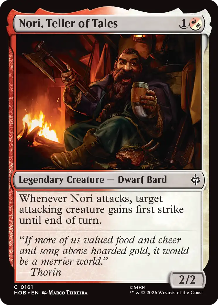Nori, Teller of Tales [The Hobbit] | Exor Games New Glasgow