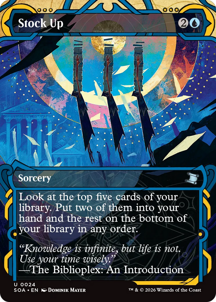 Stock Up [Secrets of Strixhaven: Mystical Archive] | Exor Games New Glasgow