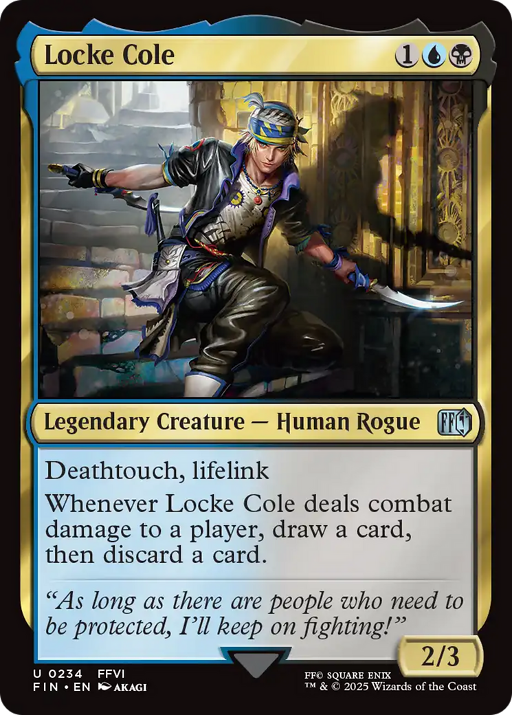 Locke Cole [FINAL FANTASY] | Exor Games New Glasgow