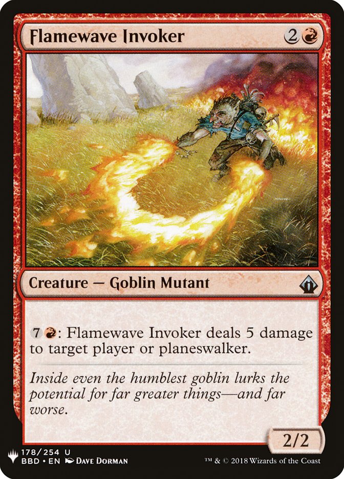 Flamewave Invoker [Mystery Booster] | Exor Games New Glasgow