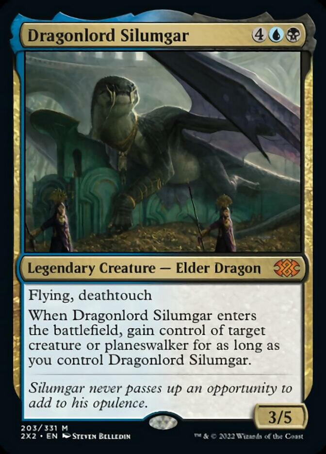 Dragonlord Silumgar [Double Masters 2022] | Exor Games New Glasgow