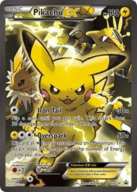 Pikachu EX (XY124) (Jumbo Card) [XY: Black Star Promos] | Exor Games New Glasgow