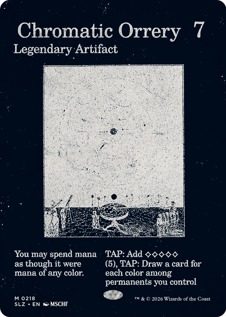 Chromatic Orrery (0218) [Secret Lair x MSCHF: The Zeta Set] | Exor Games New Glasgow
