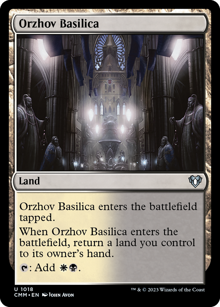 Orzhov Basilica [Commander Masters] | Exor Games New Glasgow