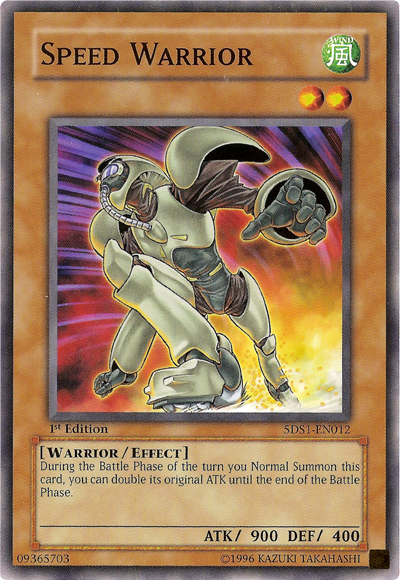 Speed Warrior [5DS1-EN012] Common | Exor Games New Glasgow
