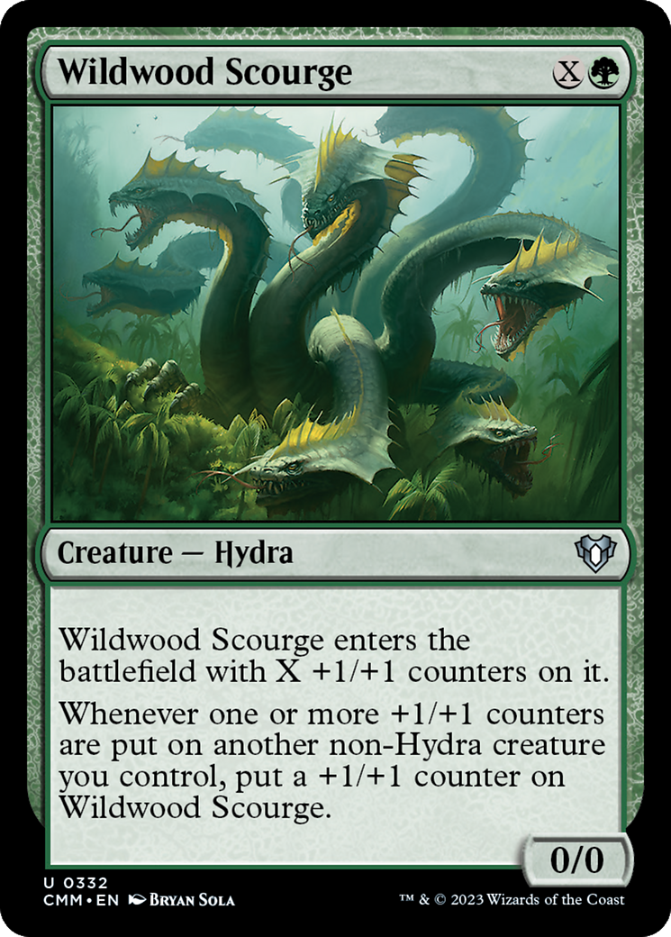 Wildwood Scourge [Commander Masters] | Exor Games New Glasgow