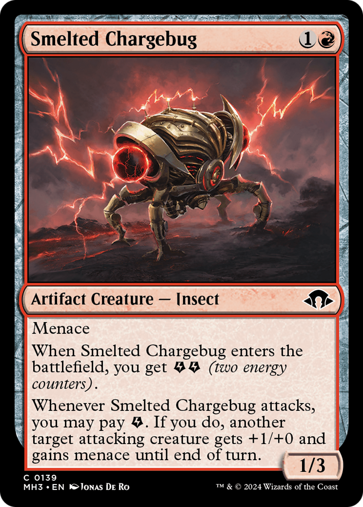 Smelted Chargebug [Modern Horizons 3] | Exor Games New Glasgow