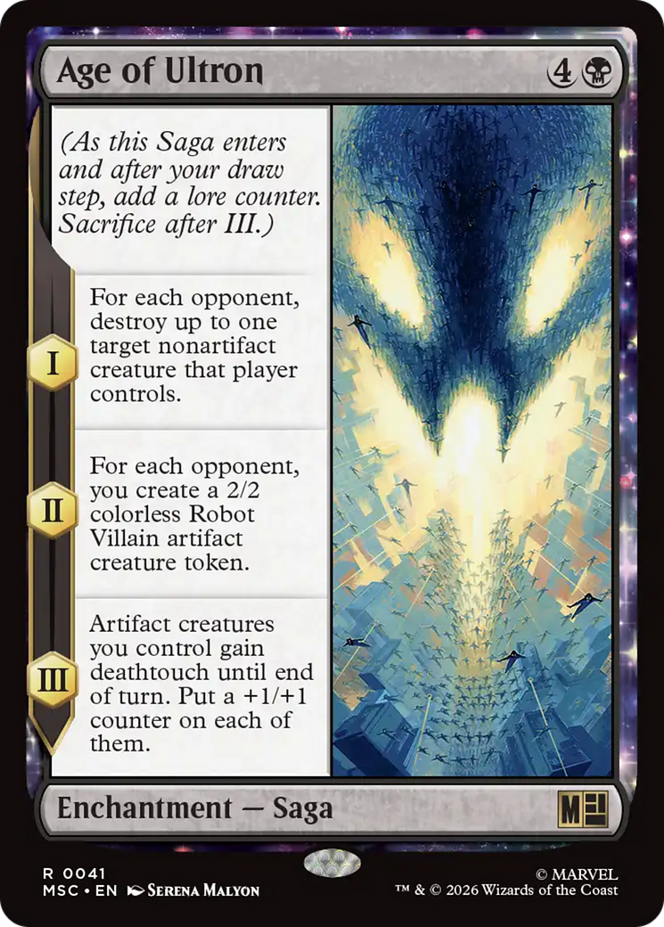 Age of Ultron (Surge Foil) [Marvel Super Heroes Commander] | Exor Games New Glasgow