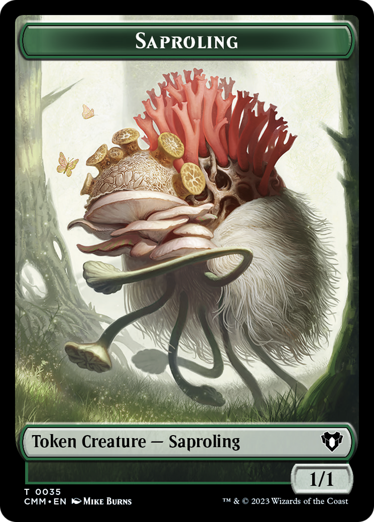 Saproling Token [Commander Masters Tokens] | Exor Games New Glasgow
