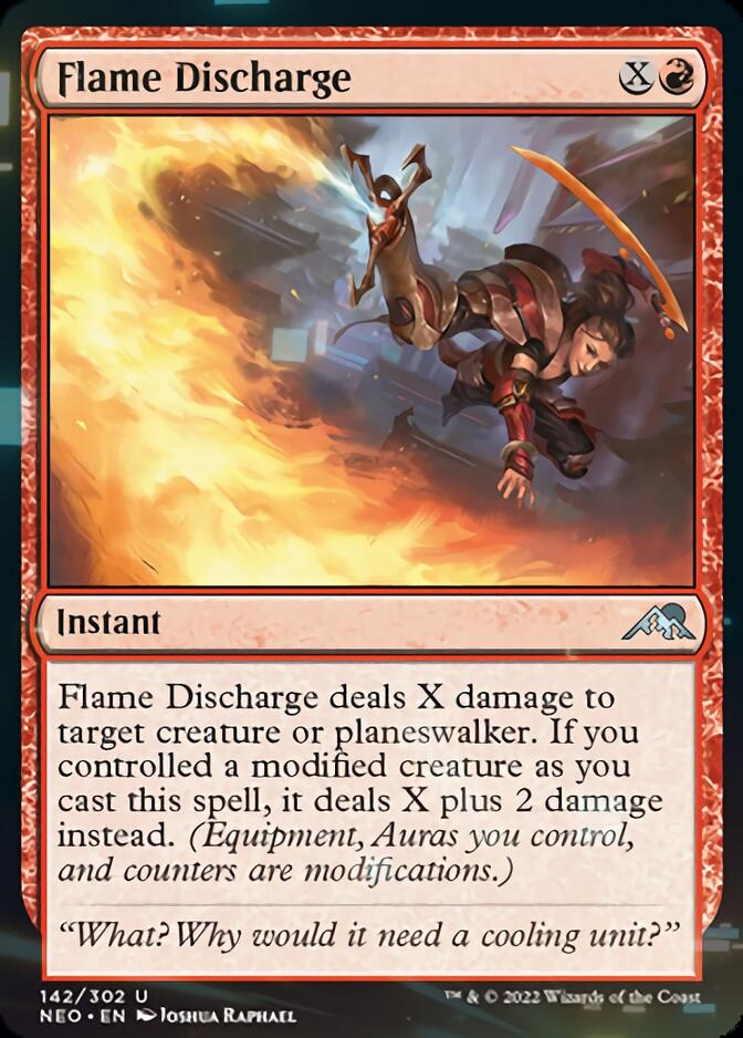 Flame Discharge [Kamigawa: Neon Dynasty] | Exor Games New Glasgow