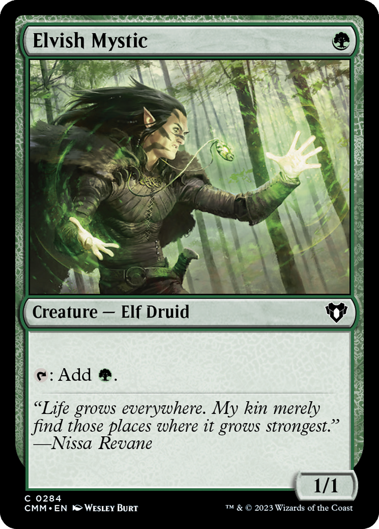 Elvish Mystic [Commander Masters] | Exor Games New Glasgow