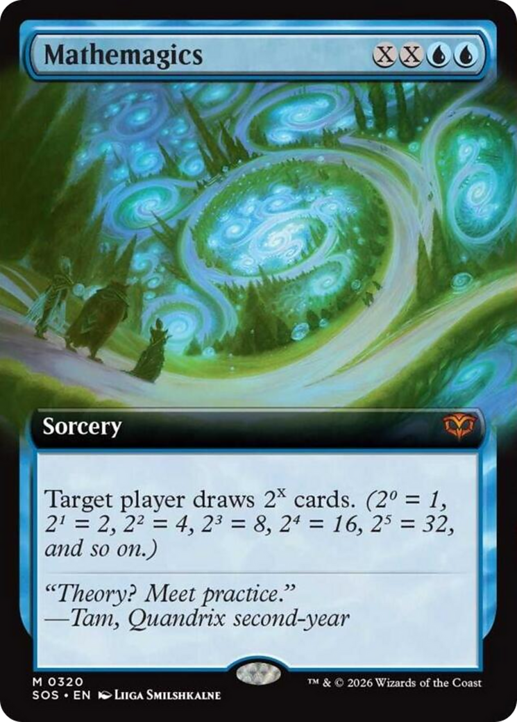 Mathemagics (Extended Art) [Secrets of Strixhaven] | Exor Games New Glasgow