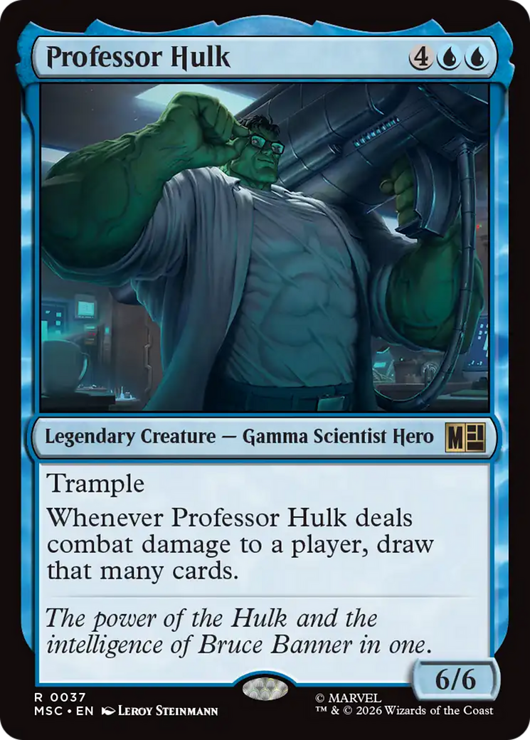 Professor Hulk [Marvel Super Heroes Commander] | Exor Games New Glasgow