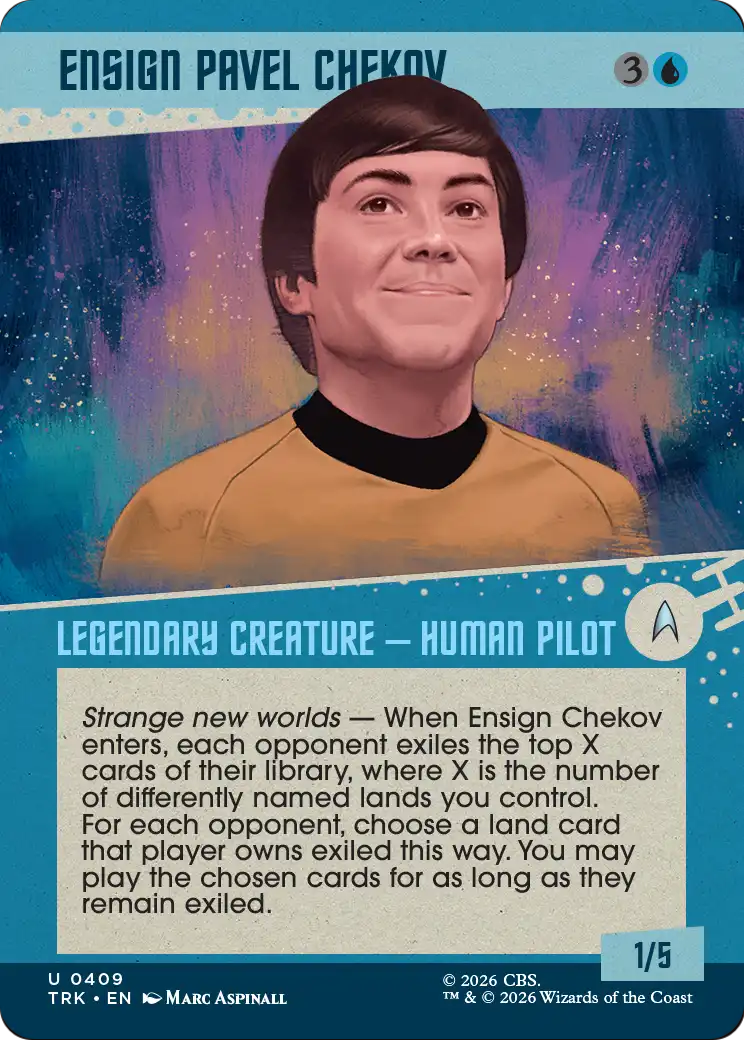 Ensign Pavel Chekov (Showcase) [Star Trek] | Exor Games New Glasgow