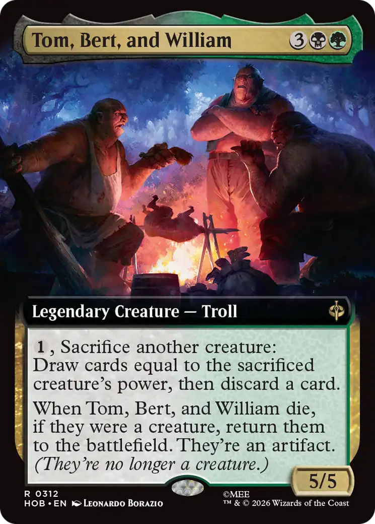 Tom, Bert, and William (Extended Art) [The Hobbit] | Exor Games New Glasgow