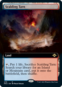 Scalding Tarn (Extended Art) [Modern Horizons 2] | Exor Games New Glasgow