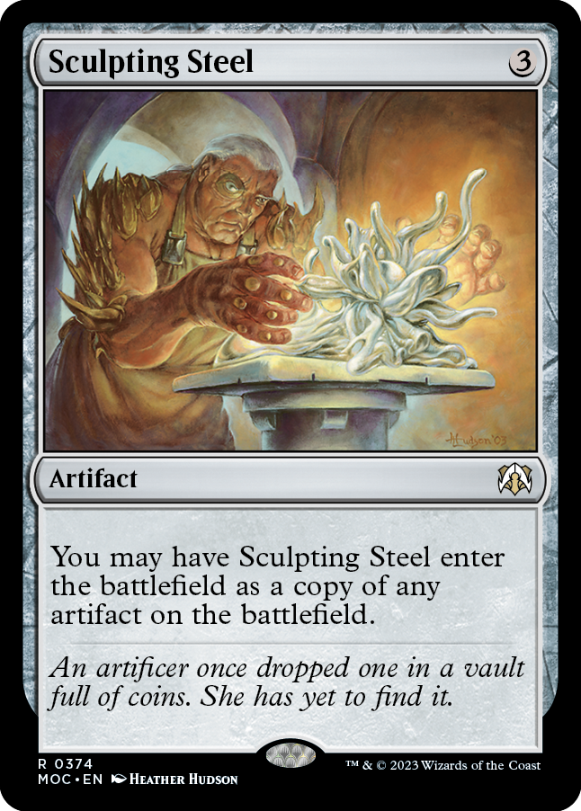 Sculpting Steel [March of the Machine Commander] | Exor Games New Glasgow