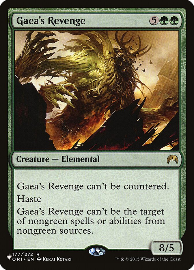 Gaea's Revenge [The List] | Exor Games New Glasgow