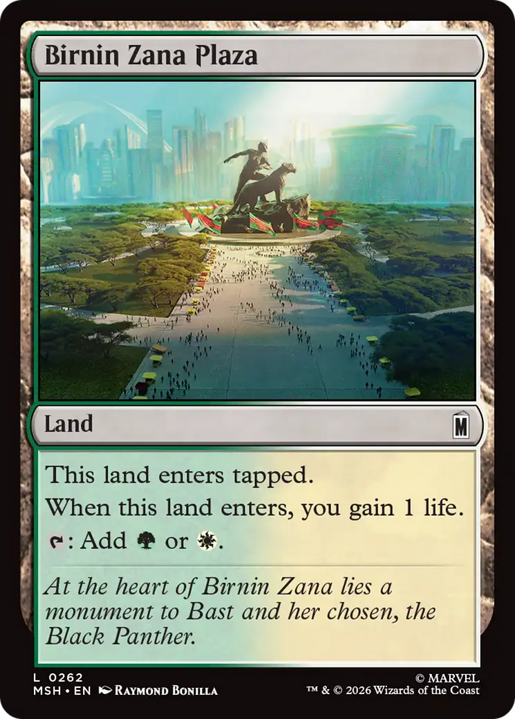 Birnin Zana Plaza [Marvel Super Heroes] | Exor Games New Glasgow