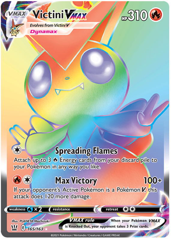 Victini VMAX (165/163) [Sword & Shield: Battle Styles] | Exor Games New Glasgow