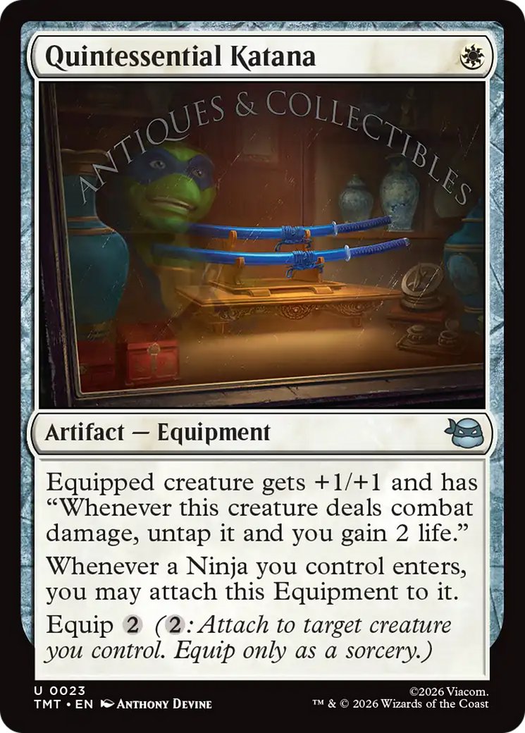 Quintessential Katana [Teenage Mutant Ninja Turtles] | Exor Games New Glasgow