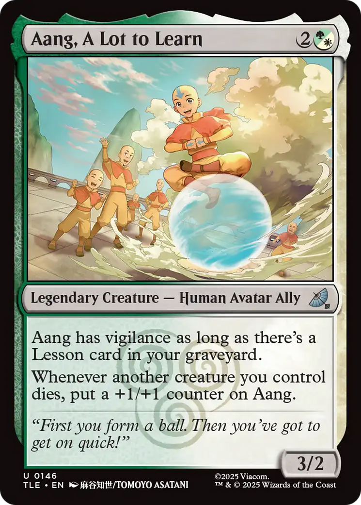 Aang, A Lot to Learn [Avatar: The Last Airbender: Eternal-Legal] | Exor Games New Glasgow
