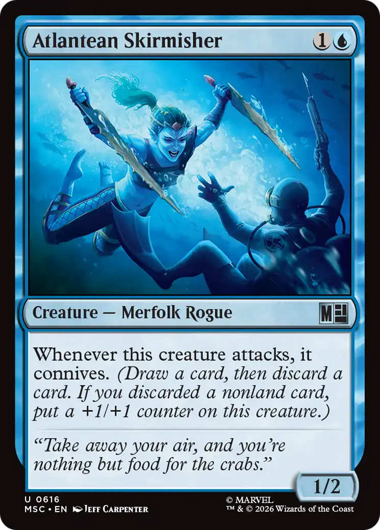 Atlantean Skirmisher [Marvel Super Heroes Commander] | Exor Games New Glasgow