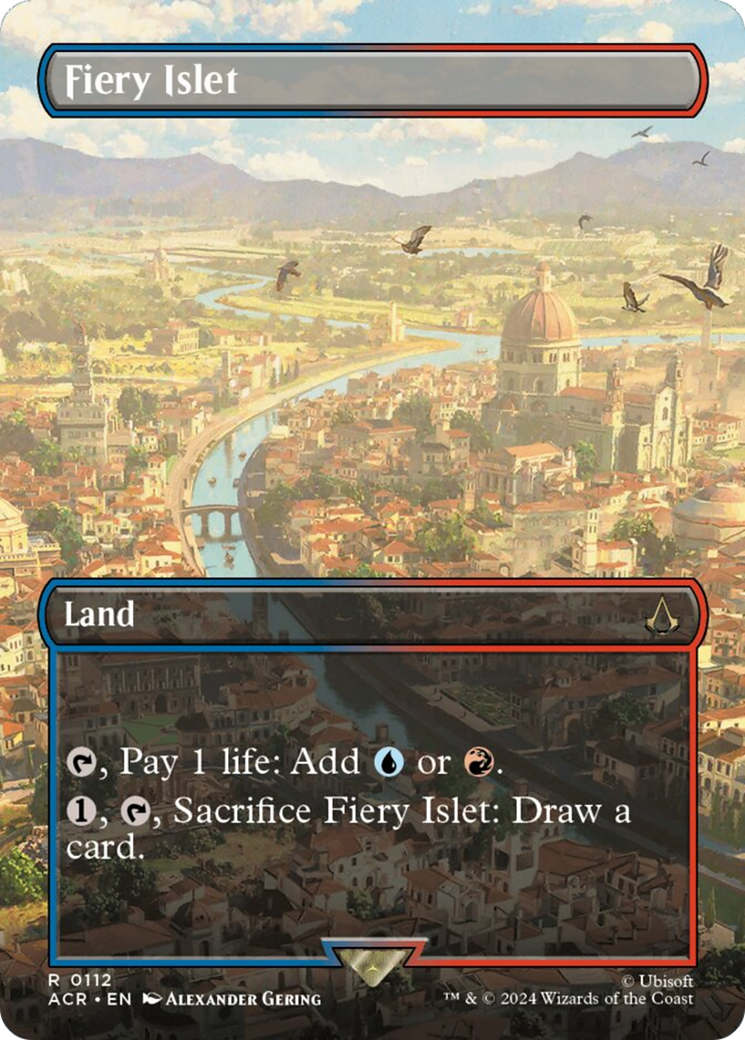 Fiery Islet (Borderless) [Assassin's Creed] | Exor Games New Glasgow