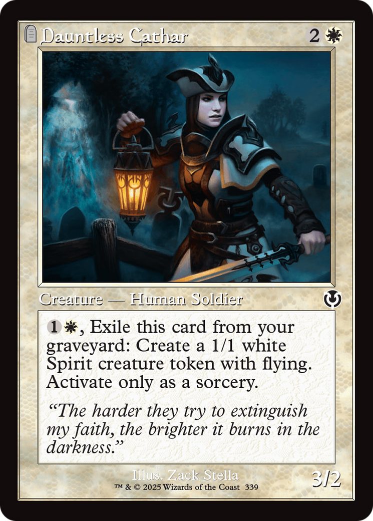 Dauntless Cathar (Retor Frame) [Innistrad Remastered] | Exor Games New Glasgow
