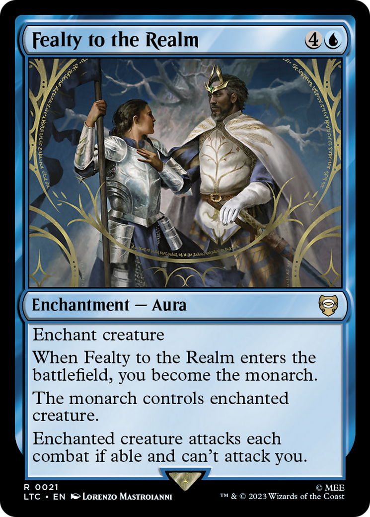 Fealty to the Realm [The Lord of the Rings: Tales of Middle-Earth Commander] | Exor Games New Glasgow