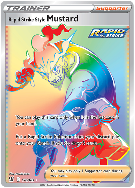 Rapid Strike Style Mustard (176/163) [Sword & Shield: Battle Styles] | Exor Games New Glasgow