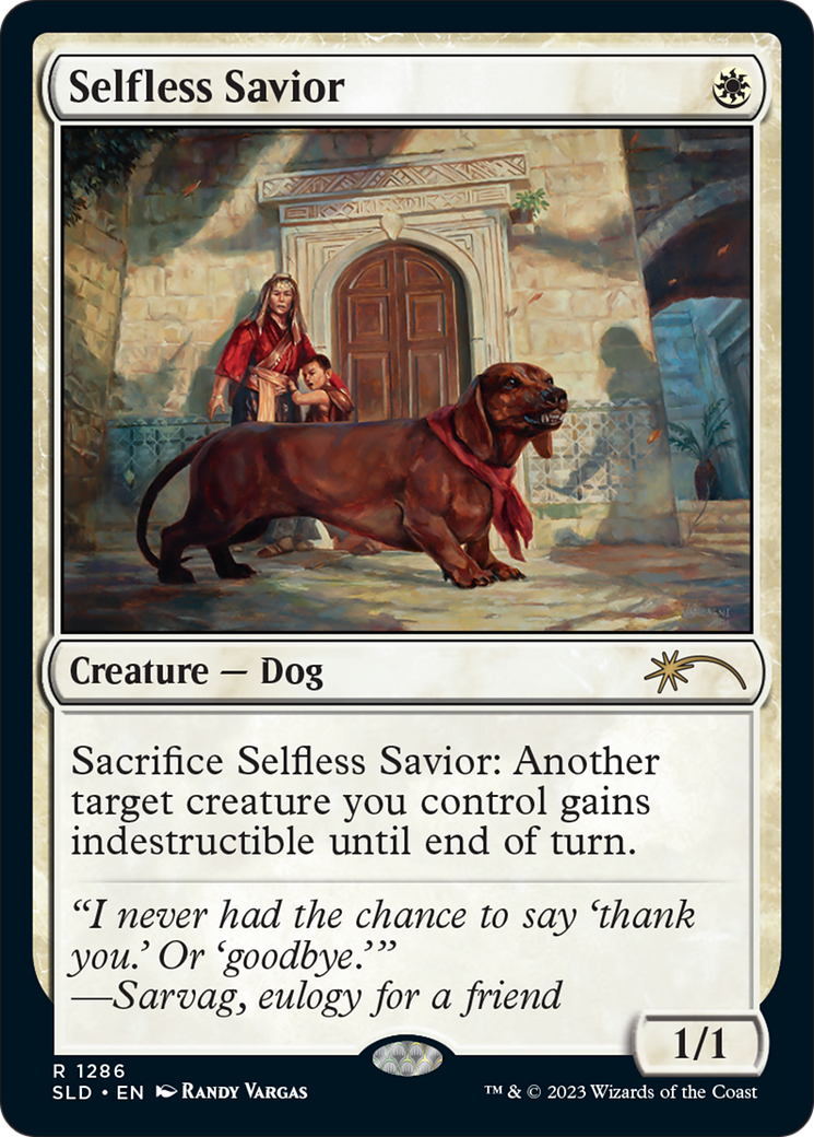 Selfless Savior [Secret Lair Drop Series] | Exor Games New Glasgow