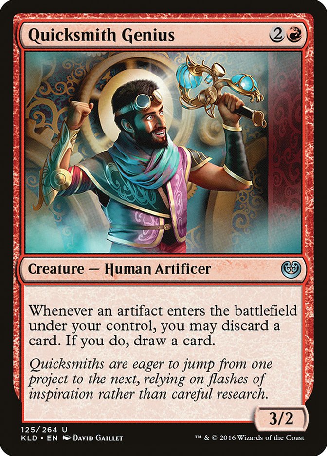 Quicksmith Genius [Kaladesh] | Exor Games New Glasgow