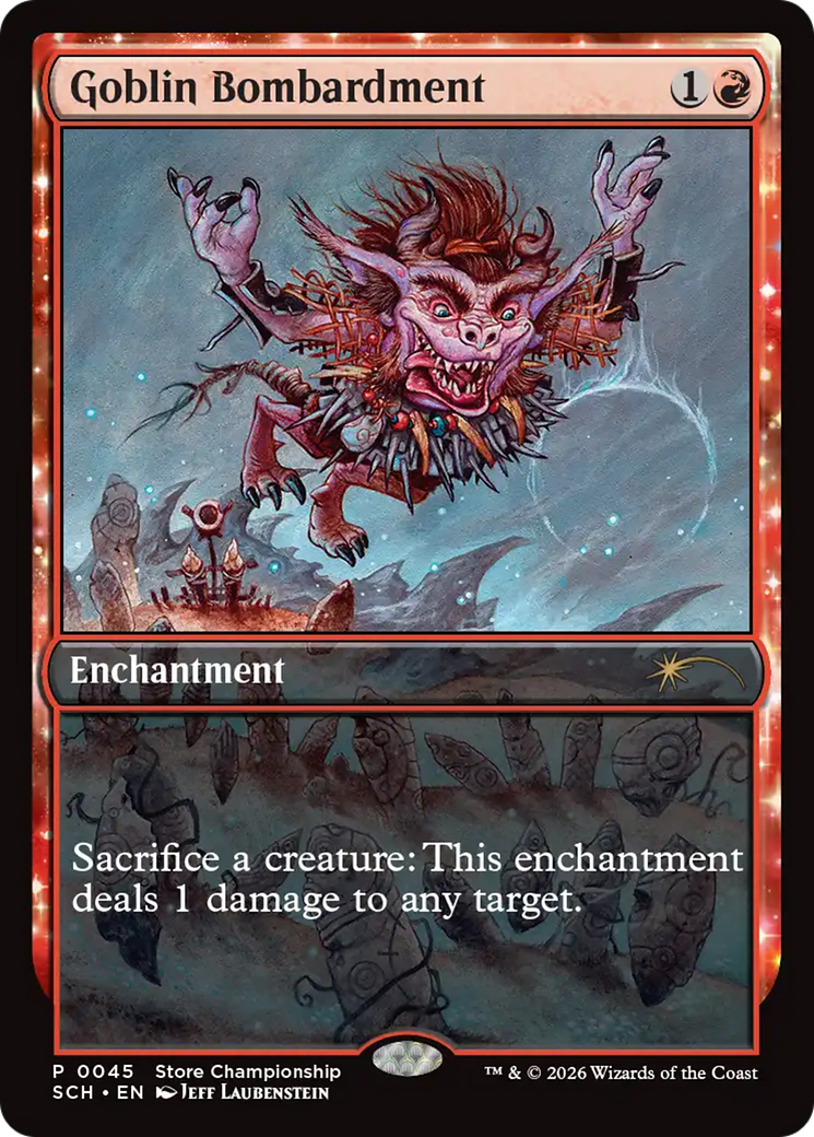 Goblin Bombardment [Store Championships 2026] | Exor Games New Glasgow