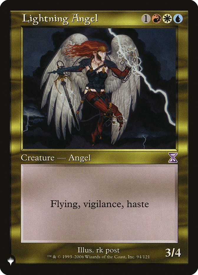 Lightning Angel [The List] | Exor Games New Glasgow