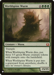 Worldspine Wurm [The List] | Exor Games New Glasgow