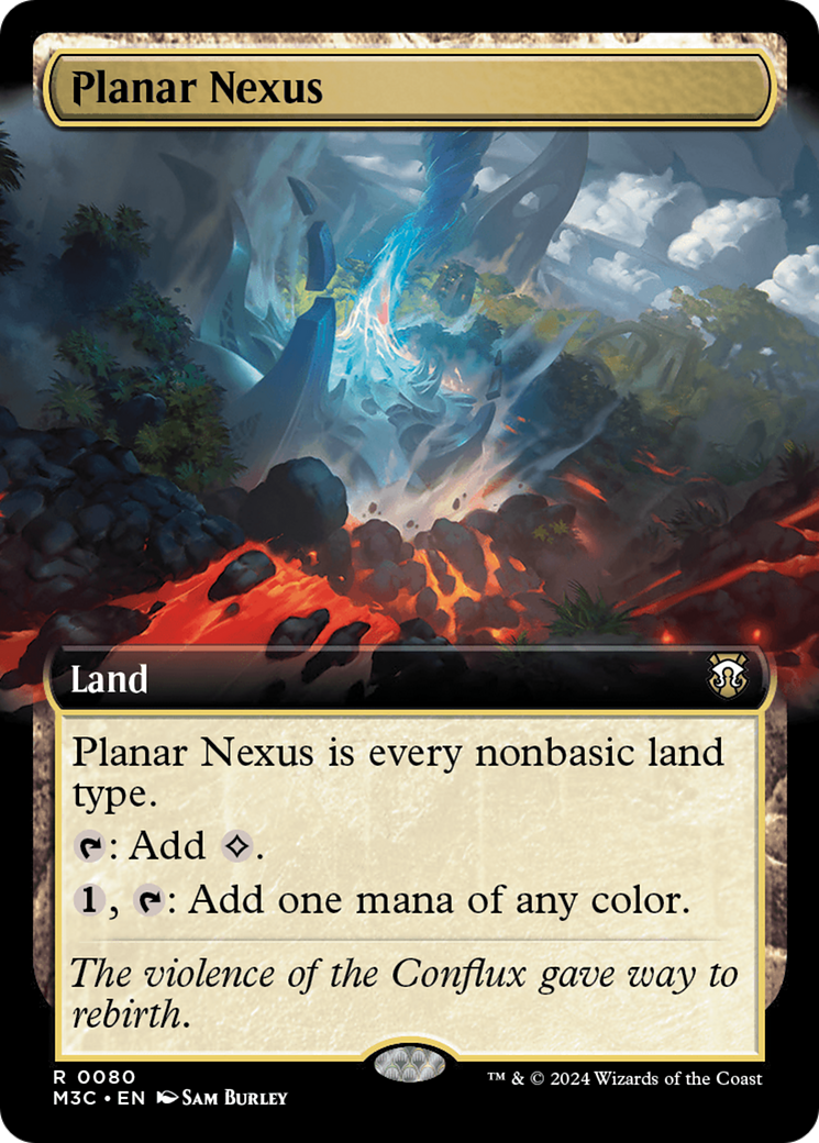 Planar Nexus (Extended Art) [Modern Horizons 3 Commander] | Exor Games New Glasgow