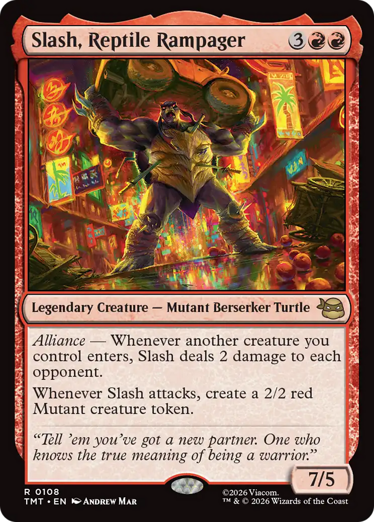 Slash, Reptile Rampager [Teenage Mutant Ninja Turtles] | Exor Games New Glasgow