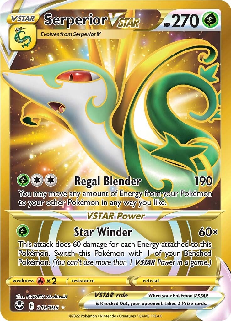 Serperior VSTAR (210/195) [Sword & Shield: Silver Tempest] | Exor Games New Glasgow