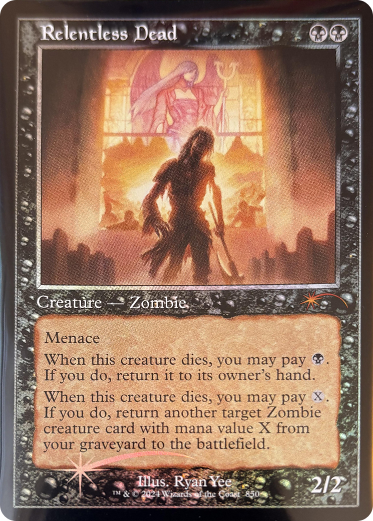 Relentless Dead (Retro Frame) [Secret Lair Drop Series] | Exor Games New Glasgow